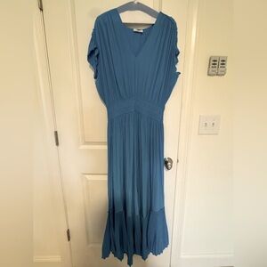 Elegant Ramy Brook Blue Maxi Dress